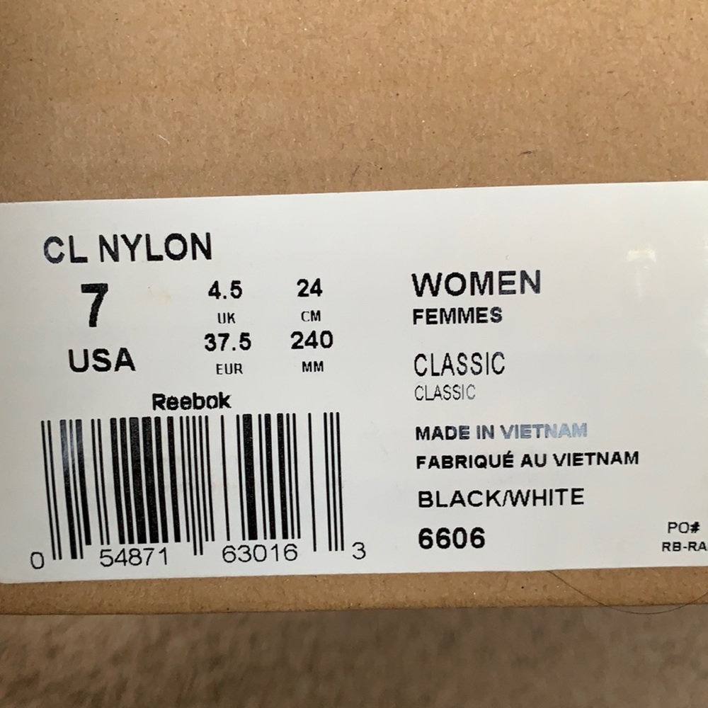 Women Clnylon Reebok Classic